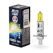 Галогенная лампа AVS ATLAS ANTI-FOG/BOX желтый H1.12V.55W.Коробка-1шт.