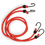 Резинка крепления груза AVS TL-06, 80 см х 8 мм, 2 шт (метал.крючки)