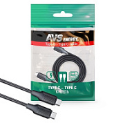 Кабель AVS TC-TC01 Type-C/Type-C, 1 м (пакет)
