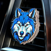 Ароматизатор в дефлектор «Волк новый» цветной, на магните