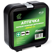 Аптечка первой помощи (автомобильная) "МИРАЛ" JT AP-03