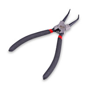 Щипцы для стопорных колец "загнутый cжим" 180 мм AVS CP180-CС