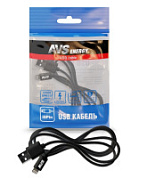 Кабель AVS IP-511 для iPhone 5-X, 12 Вт, 1 м (пакет)