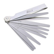 Набор щупов для регулировки зазора 13 шт. (0,05-1,00 мм) AVS GB-13