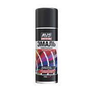 Эмаль универсальная алкид. "черный матовый" (аэрозоль) 520 мл AVS AVK-501