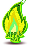 Ароматизатор AVS AFP-010 Fire Fresh (аром. Apple Hot/Яблоко) (бумажные)