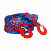 Трос буксировочный А2ДМ 12 т 5 м 2 крюка Сумка