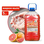 Жидкое мыло "Soapy" Light "Грейпфрут" 5 л. Clean&Green CG8231