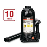 Домкрат гидравлический AVS HJ-B10T, 10т, 200-405мм. с клапаном (сумка, ремкомплект)