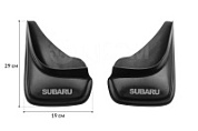 Брызговики универсальные Subaru черные серия "PSA"