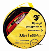 Провода прикуривания A2DM в сумке, морозостойкие, 3 м, 600А (103013)