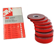 Скотч 3М двусторонний, серый 20мм*5м (6008F)