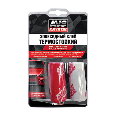Клей эпоксидный (термостойкий)80 гр.AVS AVK-128
