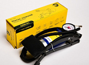 Насос ножной A2DM, манометр, армированный шланг 60см, коробка