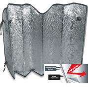 Шторка солнцезащитная (на лобовое стекло) AVS-107F-L "Single Bubble" 150x80 cm