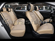 Комплект Накидок 3D «BUSINESS PLUS» бежевый/бежевый/бежевый