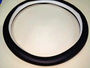 Оплетка A2DM экокожа, XL размер, перф., черный