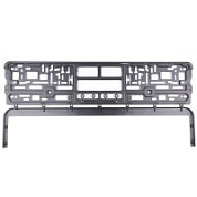 Рамка под номерной знак JT JRN-01 книжка (чёрная)