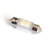 Светодиодная лампочка SV036 T11/белый/ (SV8,5) 4SMD 2835, 28 мм,блистер 2 шт.