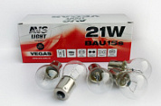 Лампа AVS Vegas 12V. P21W(BAU15S) BOX(10 шт.)смещ.штифт