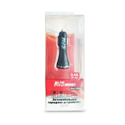 USB Автомобильное ЗУ AVS UC-322, 2 USB, 2,4А, 12 Вт, черный